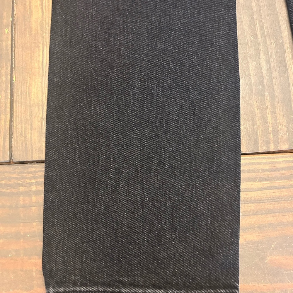 Abercrombie & Fitch The '90s Straight Ultra High‎ Rise Jeans Womens 27 / 4 Black - Picture 12 of 13